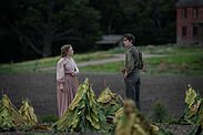 Christopher Abbott as Adam Trask, Florence Pugh as Cathy Ames in East of Eden